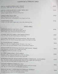 Amour Bistro menu 6