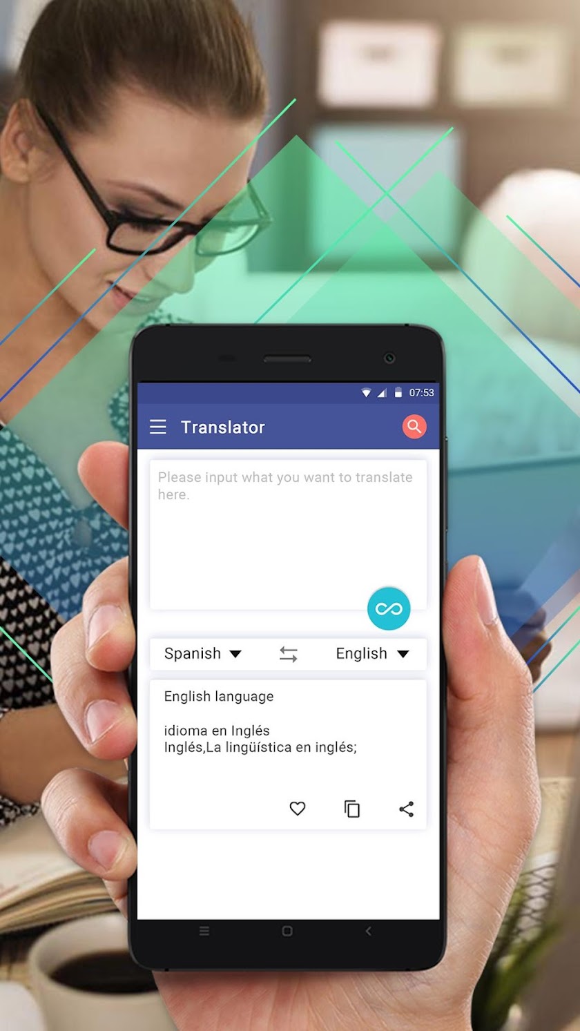 Translate Screen 2