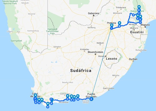 INTRODUCCIÓN - SUDÁFRICA, DOS SEMANAS POR EL KRUGER Y LA COSTA SUR (3)