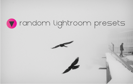 Lightroom Preset Generator small promo image