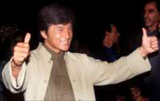 ACTION ACTOR: Jackie Chan. Pic. Jill Connelly. 01/10/00. © Reuters.