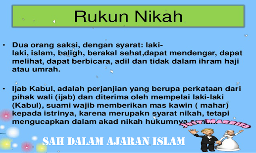 Syarat Menikah Yang Sah Dalam Ajaran Islam - náhled