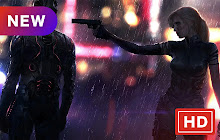 Cyberpunk 2077 Pop Game HD New Tabs Theme small promo image