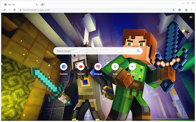 Minecraft Wallpapers New Tab