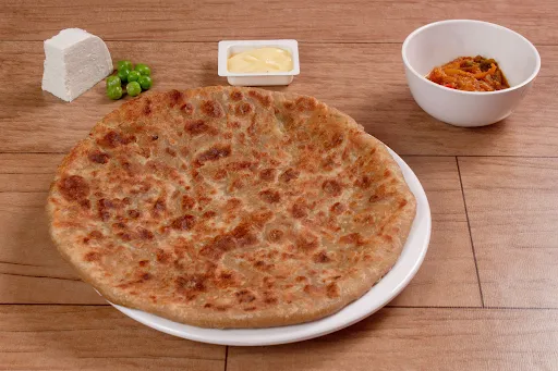 Matar Paneer Paratha