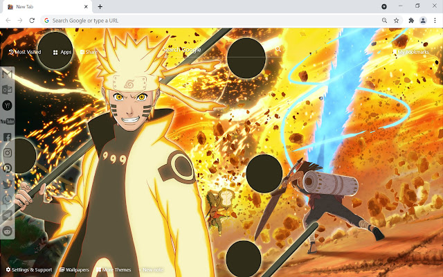 Naruto Wallpaper Anime New Tab