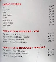 Aadhya Hotel menu 2