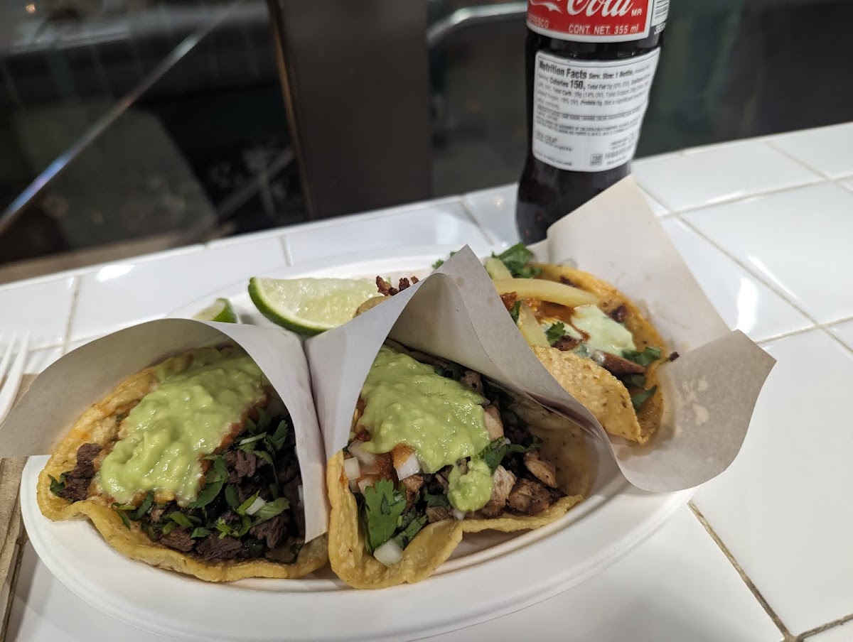 Gluten-Free Tacos at LOS TACOS No.1