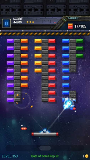 Screenshot Brick Breaker Star: Space King