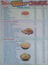 Silly Chilly menu 2