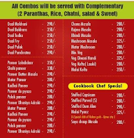 Cookbook  Meal Combos menu 3