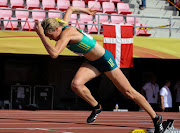 Zeney van der Walt of South Africa at the start of the heats in the women's 400m hurdles during the morning session on day 2 of the IAAF World U20 Championships at Tampere Stadium on July 11, 2018 in Tampere, Finland. 
