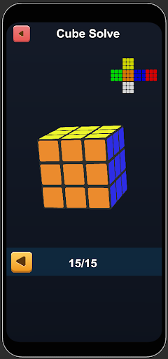 Screenshot Rubik's cube Solver