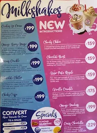 Baskin Robbins menu 1