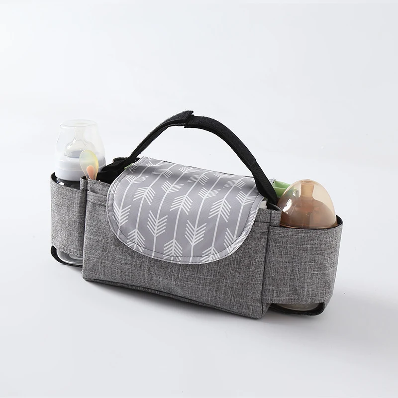 Baby stroller bag storage bag Keep essentials organized on the go, easy to install, multiple pockets, water-resistant an