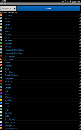 EMP App Locker