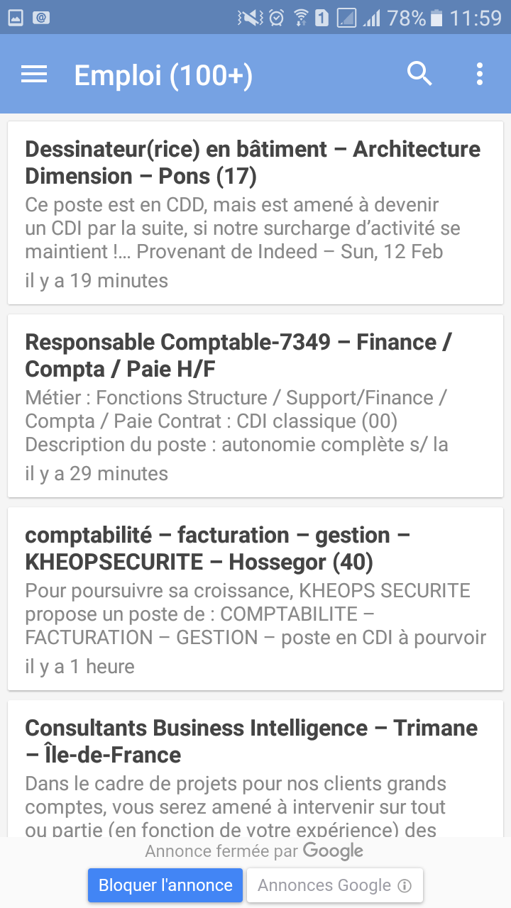 Annonces gratuites Screen 3