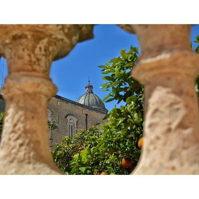 Cupola della Chiesa Matrice. (Basilica minore del Santissimo Rosario) vista da mura di cinta del Castello Imperiali. FrancavillaFontana p di roberto_palazzo