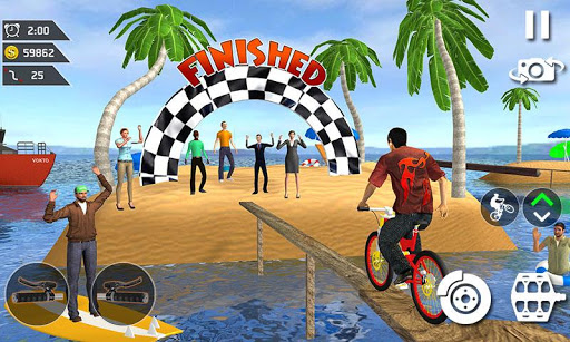 Screenshot Waterpark BMX Bicycle Surfing