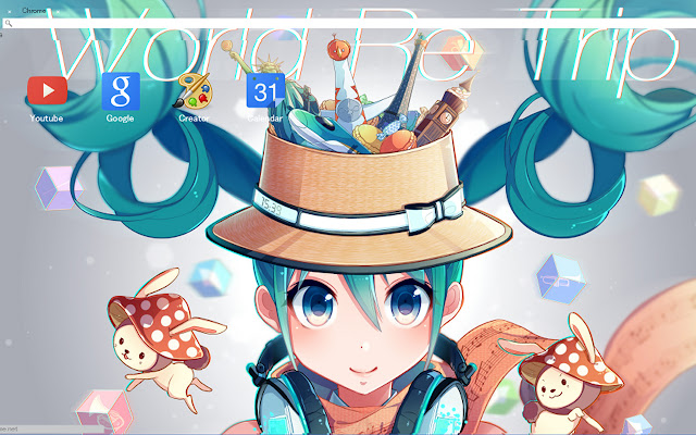 Hatsune Miku World Re Trip chrome extension