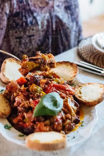 The Best Sicilian Eggplant Caponata - The Taste Edit