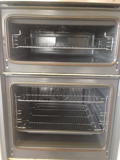 Album cover: Ovens before and after cleaning