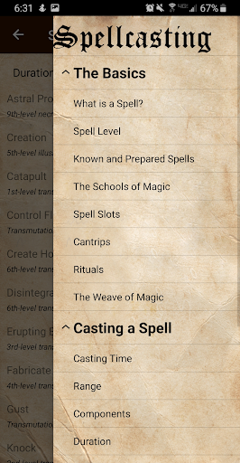 DnD Spellbook APK MOD screenshots 5