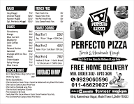 Perfecto Pizza menu 3