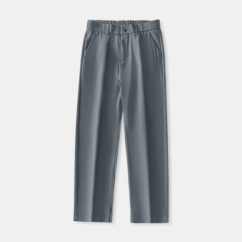 Heren pakbroek met drapeereffect Ice Silk Cool Loose Trousers. Koel, los en comfortabel voor een stijlvolle look, ideaal voor warme dagen.