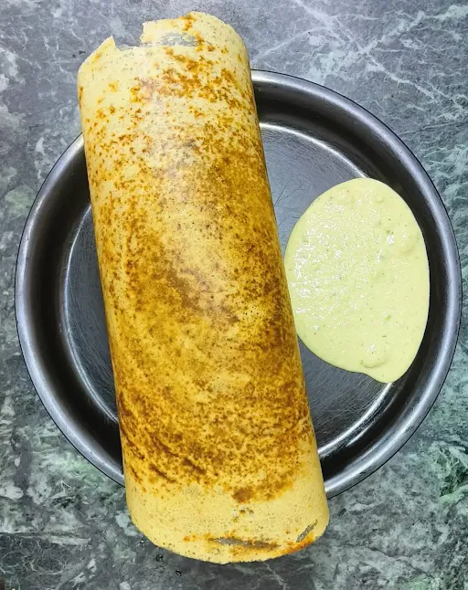 Jain Dhaniya Mirchi Sada Dosa