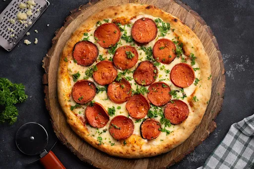 Chicken Pepperoni Pizza