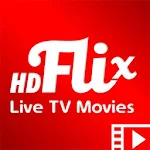 Cover Image of डाउनलोड HD Flix : Live TV Shows & Movies Free 1.2 APK