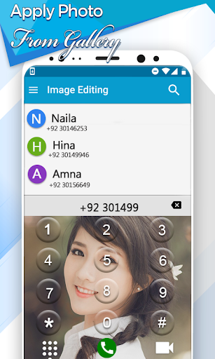Photo Phone Dialer App Caller Screen Theme