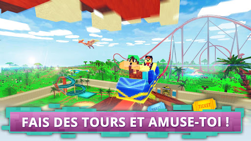Dino Theme Park Craft: Construis Parc de Dinosaur  APK MOD screenshots 6