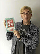 Author Mark Leigh and his amazeballs tome.