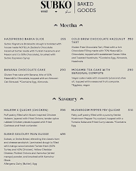 Subko Specialty Coffee Roasters & Bakehouse menu 6