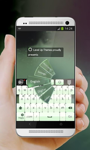 Gauzy space GO Keyboard