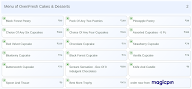 OvenFresh Cakes & Desserts menu 2