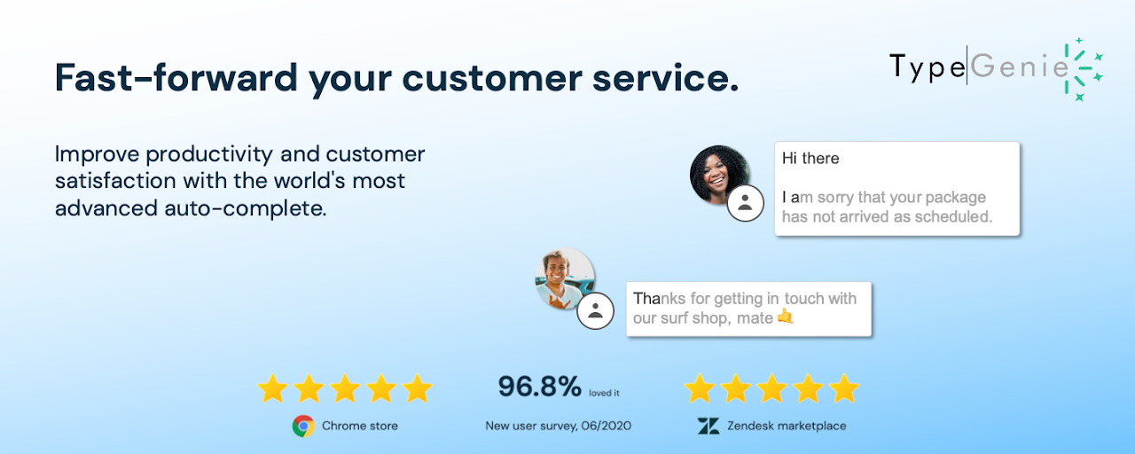 TypeGenie for Zendesk Chat Preview image 2