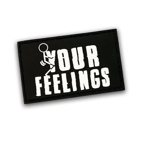 X3M Brands Patch Fuck Your Feelings, 50 x 80mm