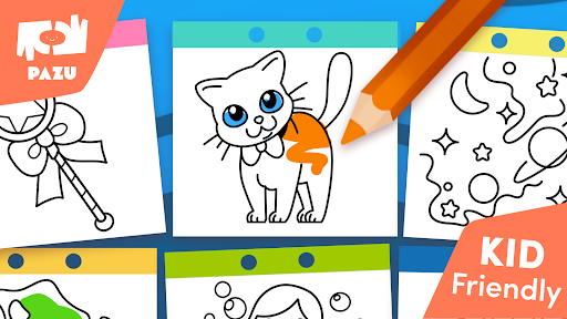 Screenshot Coloring games for kids 2-6