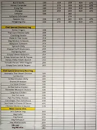 JM's Cafe & Restaurant menu 4