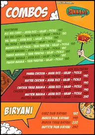 Jhakkaas menu 1