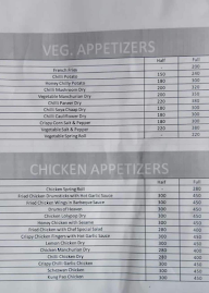 The Chinese Club menu 7