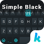 Simple Black Keyboard Theme Apk