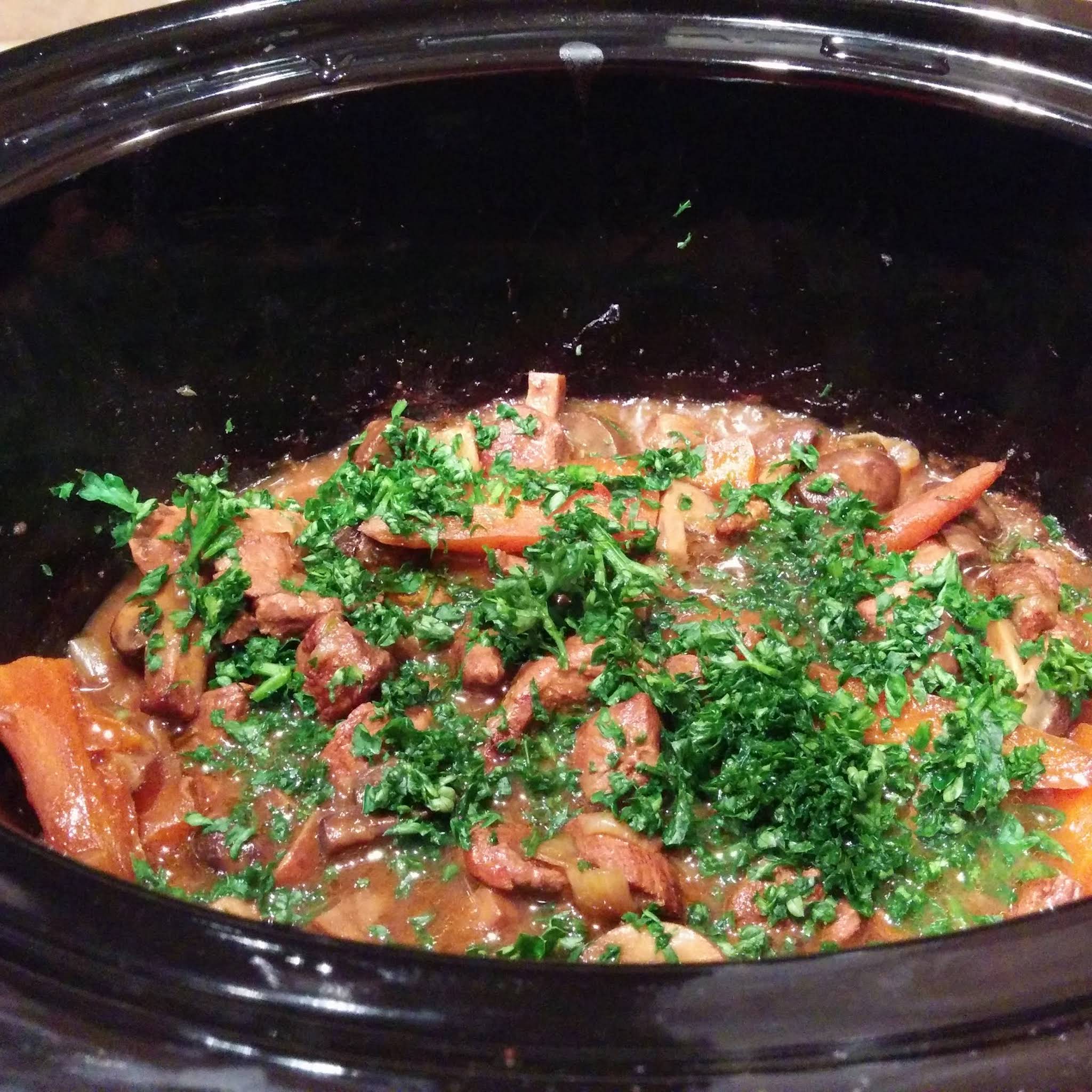 Slow Cooker  dirty Game Stew