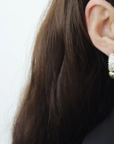 Brincos de luxo com diamantes de zi - 1