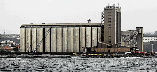 FALLEN SILENT: A file image of East London’s grain elevator on the harbour’s west bank Picture: ALAN EASON