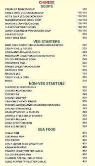 Anupams Coast To Coast Restaurant menu 2