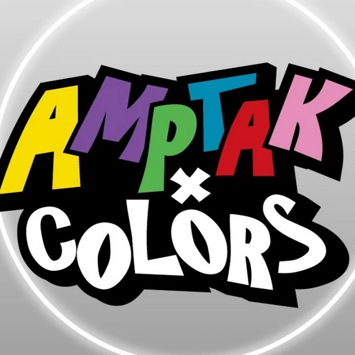 「AMPTAK×COLORS」のメインビジュアル